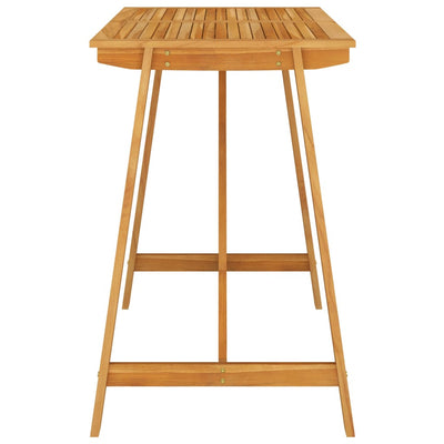Garden Bar Table 140x70x104 cm Solid Acacia Wood Payday Deals