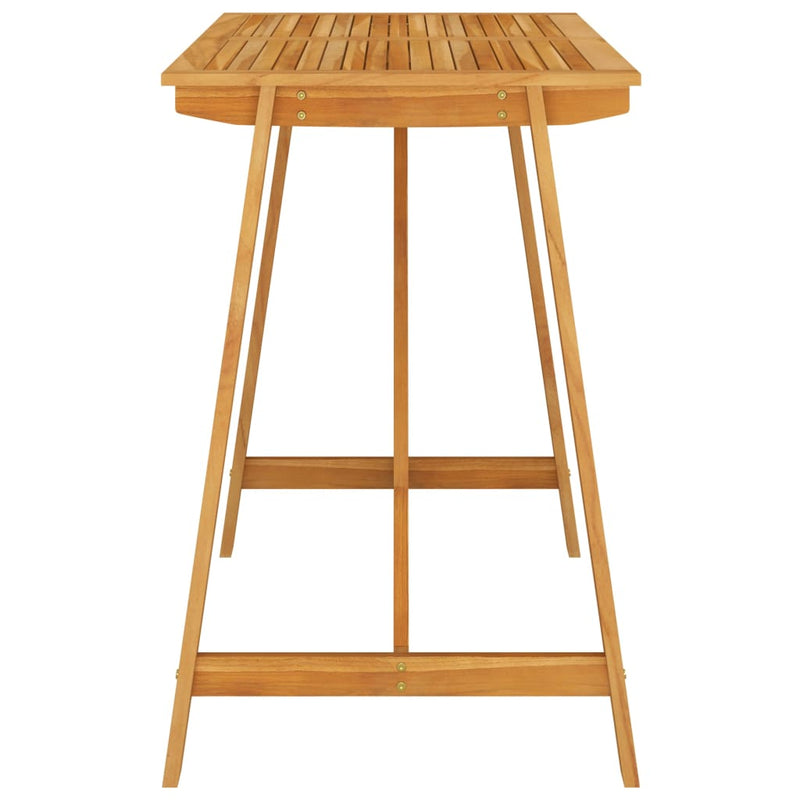 Garden Bar Table 140x70x104 cm Solid Acacia Wood Payday Deals