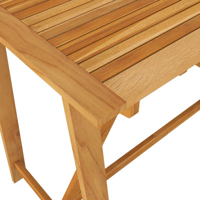 Garden Bar Table 140x70x104 cm Solid Acacia Wood Payday Deals