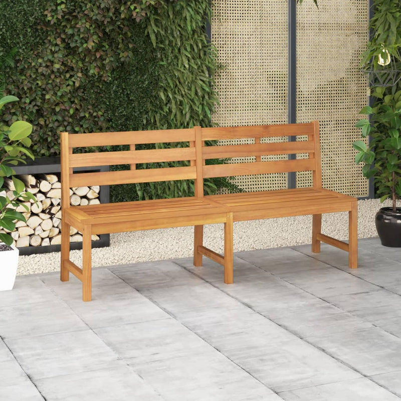 Garden Bench 180 cm Solid Teak Wood Payday Deals