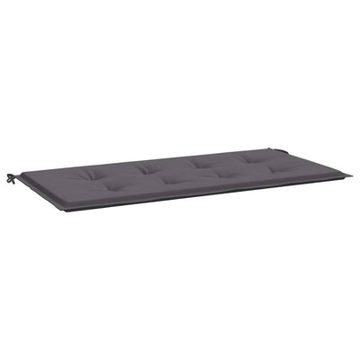 Garden Bench Cushion Anthracite 120x50x3 cm Oxford Fabric Payday Deals