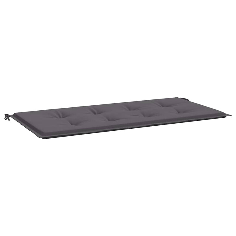 Garden Bench Cushion Anthracite 120x50x3 cm Oxford Fabric Payday Deals