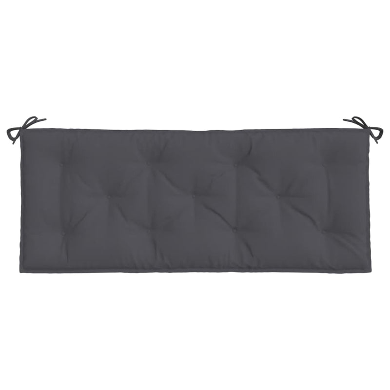 Garden Bench Cushion Anthracite 120x50x7 cm Oxford Fabric Payday Deals