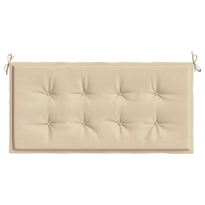 Garden Bench Cushion Beige 120x50x3 cm Oxford Fabric Payday Deals