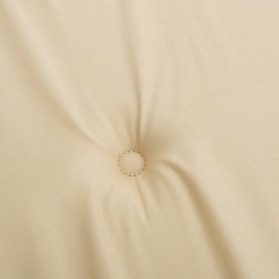 Garden Bench Cushion Beige 120x50x3 cm Oxford Fabric Payday Deals