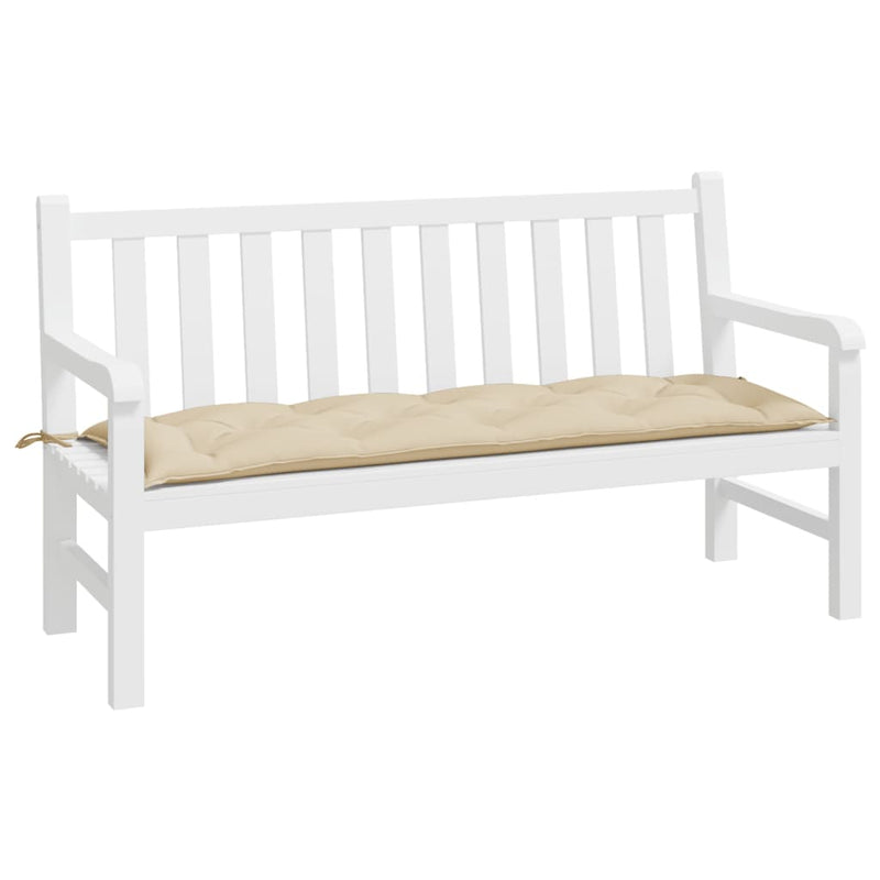 Garden Bench Cushion Beige 150x50x7 cm Oxford Fabric Payday Deals