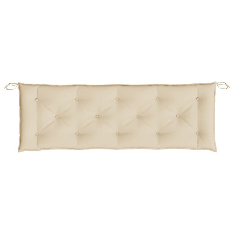 Garden Bench Cushion Beige 150x50x7 cm Oxford Fabric Payday Deals