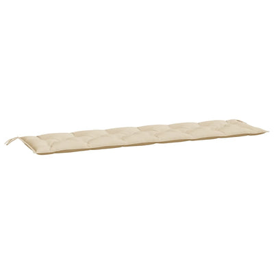 Garden Bench Cushion Beige 200x50x7 cm Oxford Fabric Payday Deals