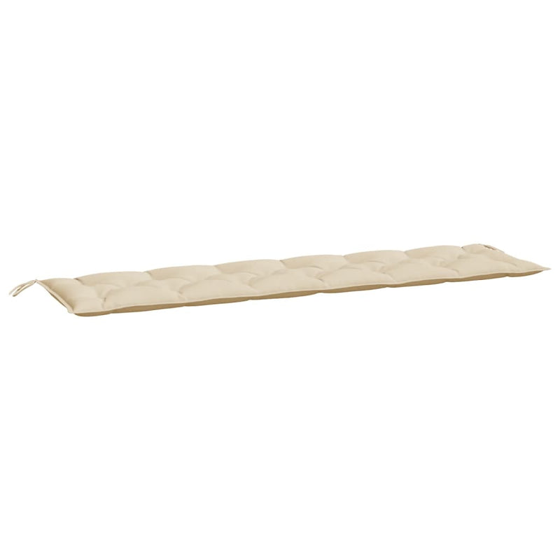 Garden Bench Cushion Beige 200x50x7 cm Oxford Fabric Payday Deals