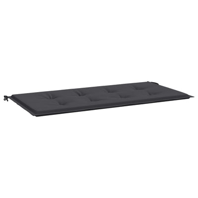 Garden Bench Cushion Black 100x50x3 cm Oxford Fabric Payday Deals