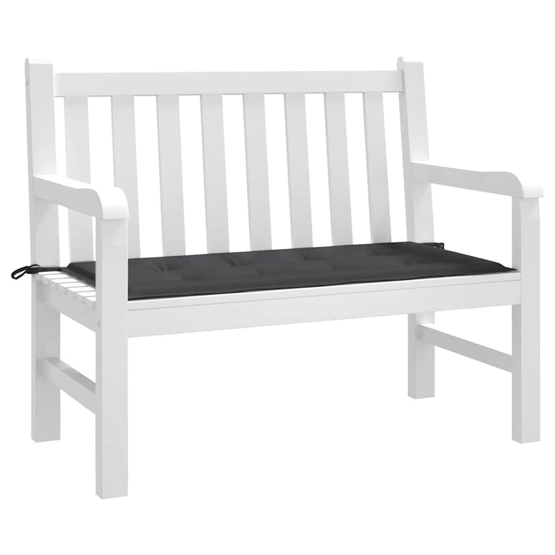 Garden Bench Cushion Black 100x50x3 cm Oxford Fabric Payday Deals