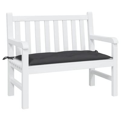 Garden Bench Cushion Black 110x50x7 cm Oxford Fabric Payday Deals