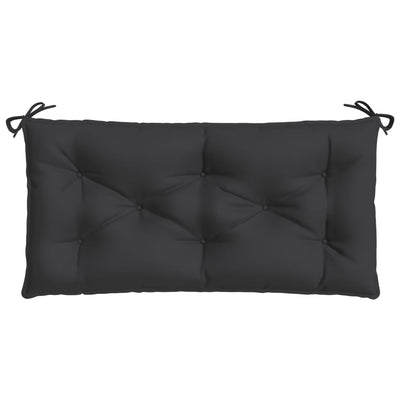 Garden Bench Cushion Black 110x50x7 cm Oxford Fabric Payday Deals