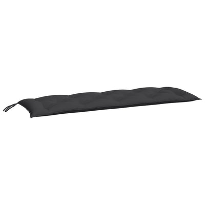 Garden Bench Cushion Black 150x50x7 cm Oxford Fabric Payday Deals