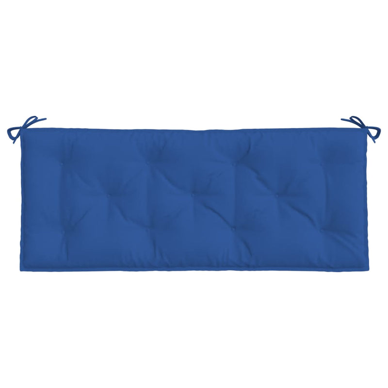 Garden Bench Cushion Blue 120x50x7 cm Fabric Payday Deals