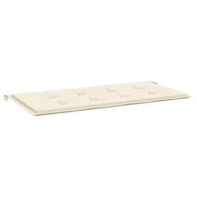 Garden Bench Cushion Cream 100x50x4 cm Oxford Fabric Payday Deals