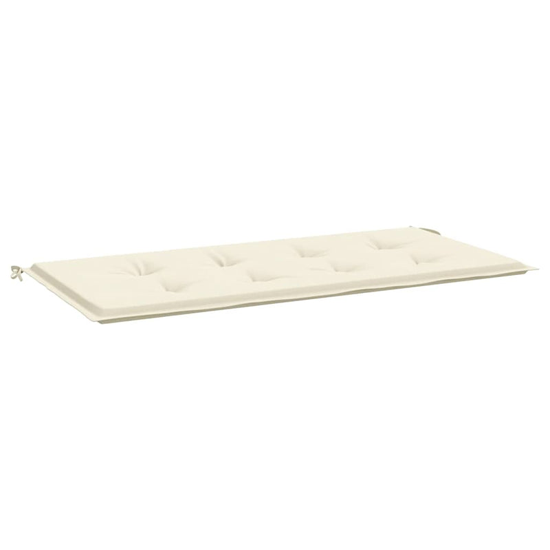 Garden Bench Cushion Cream 100x50x4 cm Oxford Fabric Payday Deals