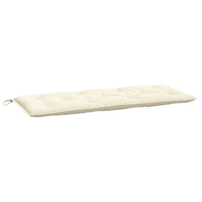 Garden Bench Cushion Cream 120x50x7 cm Oxford Fabric Payday Deals