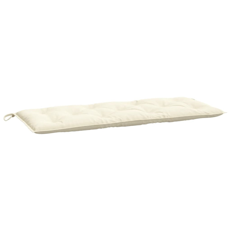Garden Bench Cushion Cream 120x50x7 cm Oxford Fabric Payday Deals