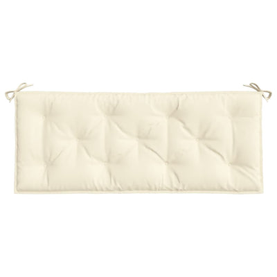 Garden Bench Cushion Cream 120x50x7 cm Oxford Fabric Payday Deals