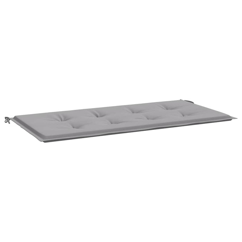 Garden Bench Cushion Grey 120x50x3 cm Oxford Fabric Payday Deals
