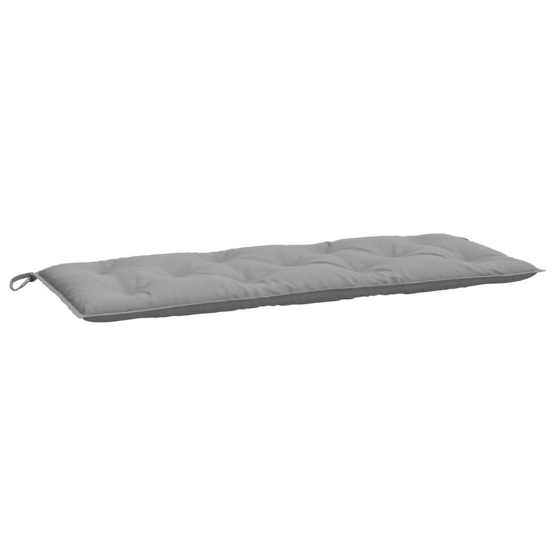 Garden Bench Cushion Grey 120x50x7 cm Oxford Fabric Payday Deals