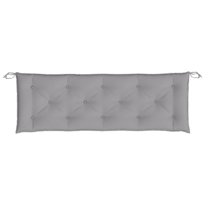 Garden Bench Cushion Grey 150x50x7 cm Oxford Fabric Payday Deals