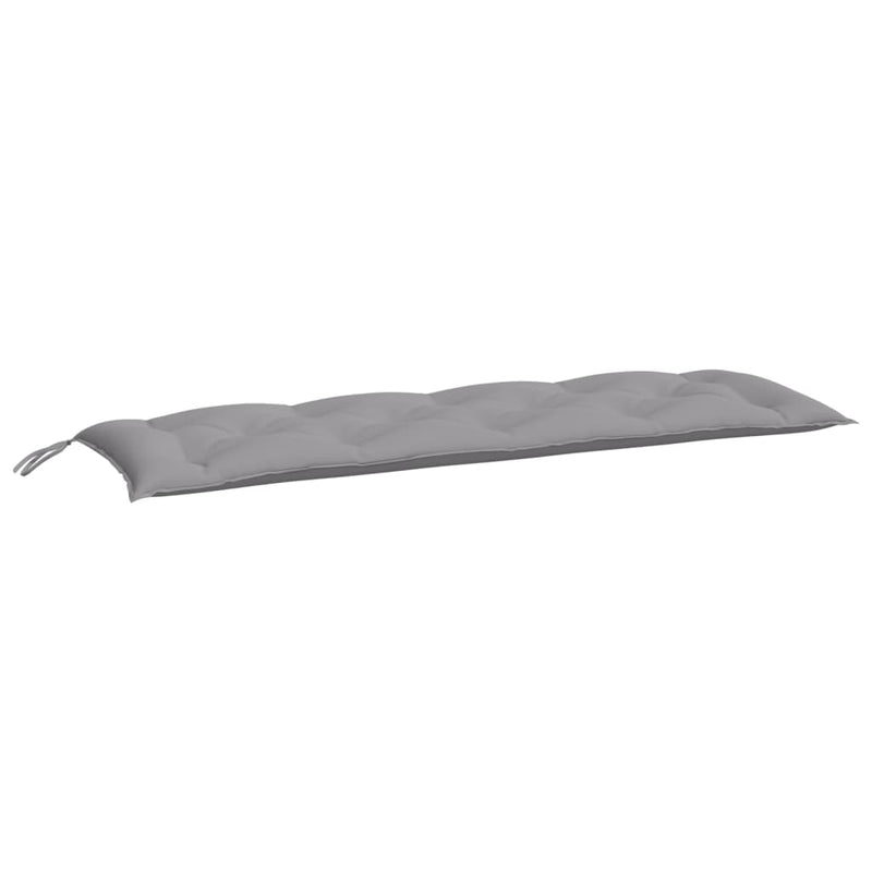 Garden Bench Cushion Grey 150x50x7 cm Oxford Fabric Payday Deals