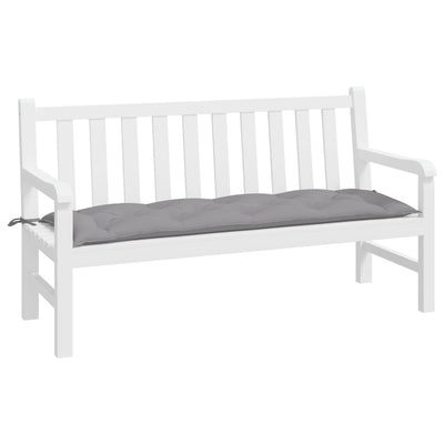 Garden Bench Cushion Grey 150x50x7 cm Oxford Fabric Payday Deals