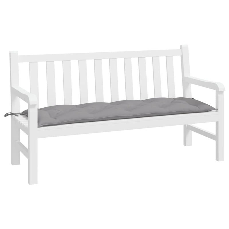 Garden Bench Cushion Grey 150x50x7 cm Oxford Fabric Payday Deals