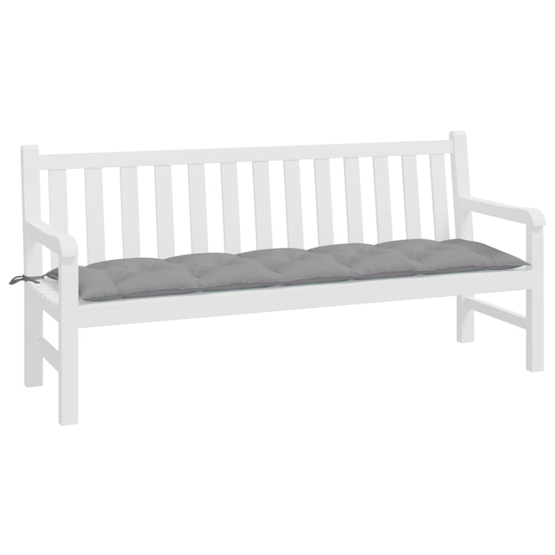 Garden Bench Cushion Grey 180x50x7 cm Oxford Fabric Payday Deals