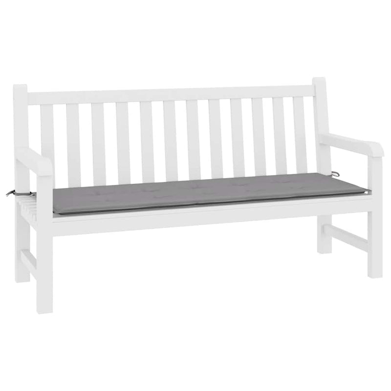 Garden Bench Cushion Grey 200x50x4 cm Oxford Fabric Payday Deals