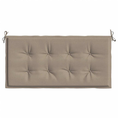 Garden Bench Cushion Taupe 100x50x4 cm Oxford Fabric Payday Deals