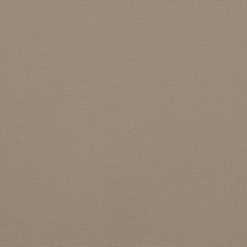 Garden Bench Cushion Taupe 100x50x4 cm Oxford Fabric Payday Deals