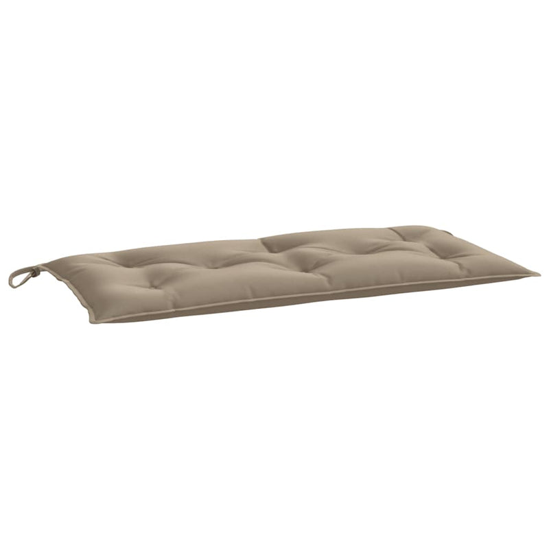 Garden Bench Cushion Taupe 100x50x7 cm Oxford Fabric Payday Deals