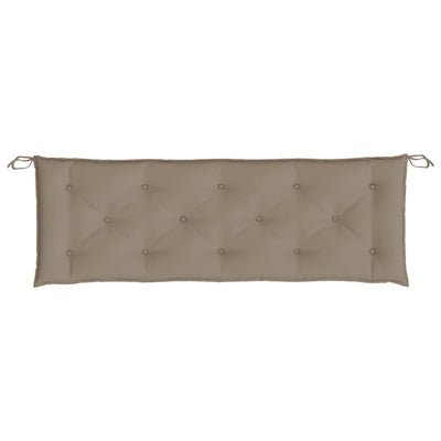 Garden Bench Cushion Taupe 150x50x7 cm Oxford Fabric Payday Deals
