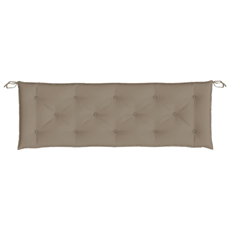 Garden Bench Cushion Taupe 150x50x7 cm Oxford Fabric Payday Deals