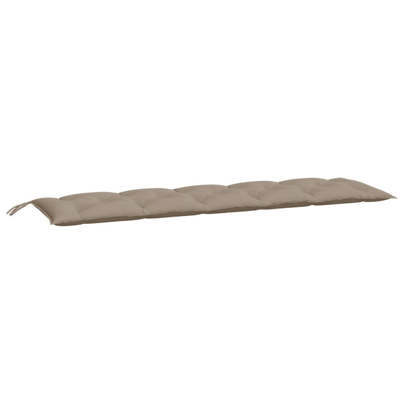 Garden Bench Cushion Taupe 180x50x7 cm Oxford Fabric Payday Deals