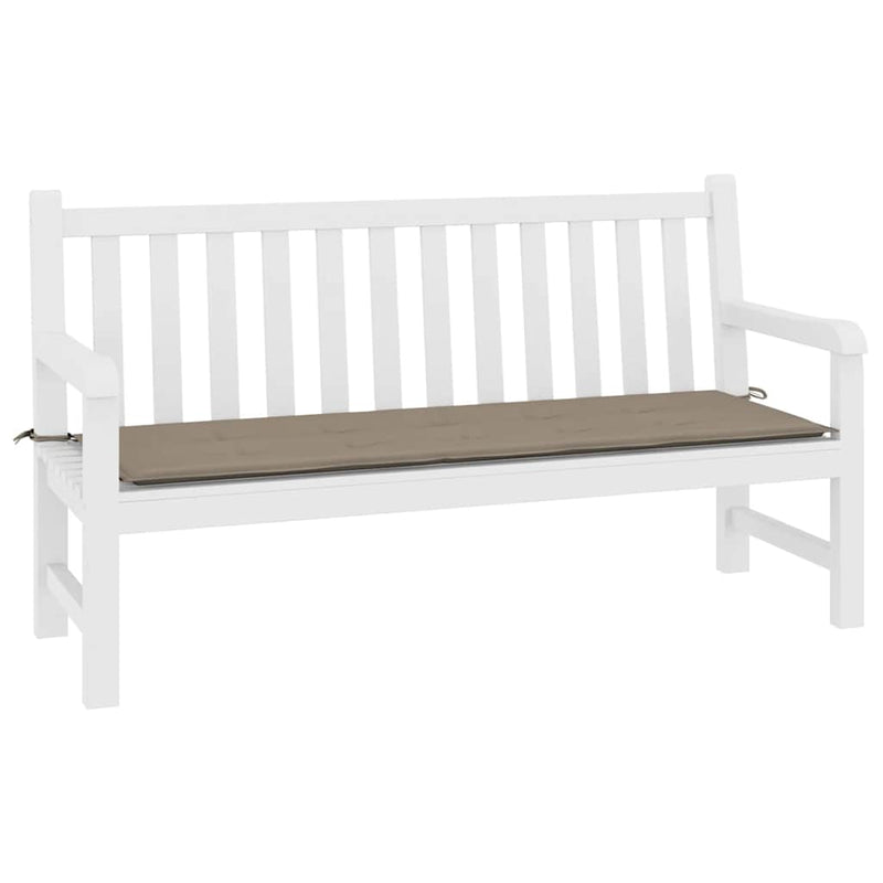 Garden Bench Cushion Taupe 200x50x4 cm Oxford Fabric Payday Deals