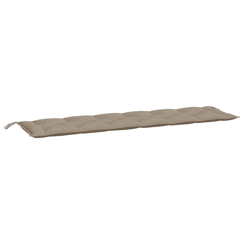 Garden Bench Cushion Taupe 200x50x7 cm Oxford Fabric Payday Deals