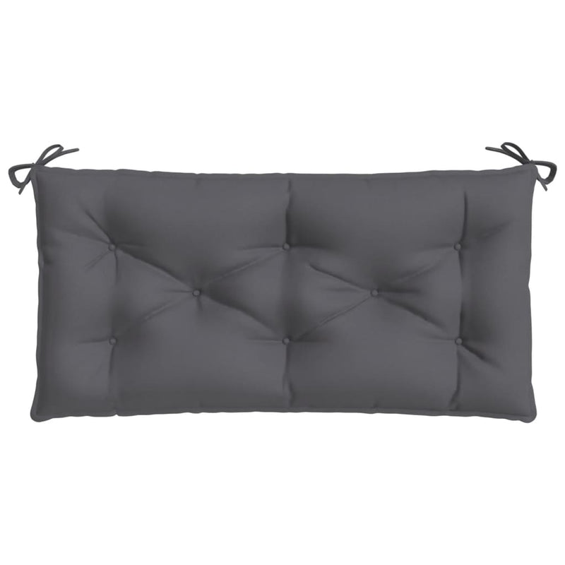 Garden Bench Cushions 2 pcs Anthracite 100x50x7 cm Oxford Fabric Payday Deals