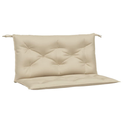 Garden Bench Cushions 2 pcs Beige 100x50x7 cm Oxford Fabric Payday Deals