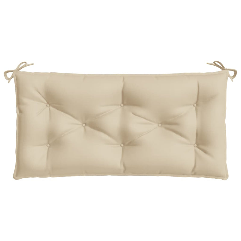 Garden Bench Cushions 2 pcs Beige 100x50x7 cm Oxford Fabric Payday Deals