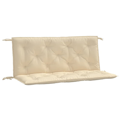 Garden Bench Cushions 2 pcs Beige 120x50x7 cm Oxford Fabric Payday Deals