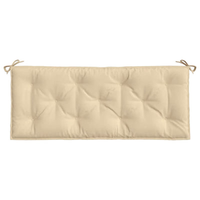 Garden Bench Cushions 2 pcs Beige 120x50x7 cm Oxford Fabric Payday Deals