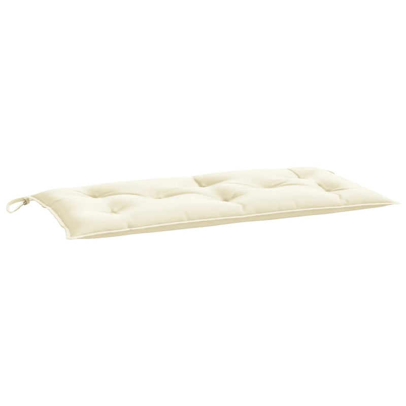 Garden Bench Cushions 2 pcs Cream 100x50x7 cm Oxford Fabric Payday Deals