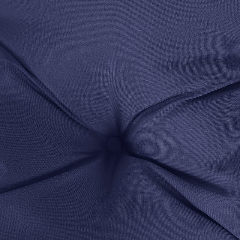 Garden Bench Cushions 2 pcs Navy Blue 200x50x7 cm Oxford Fabric Payday Deals