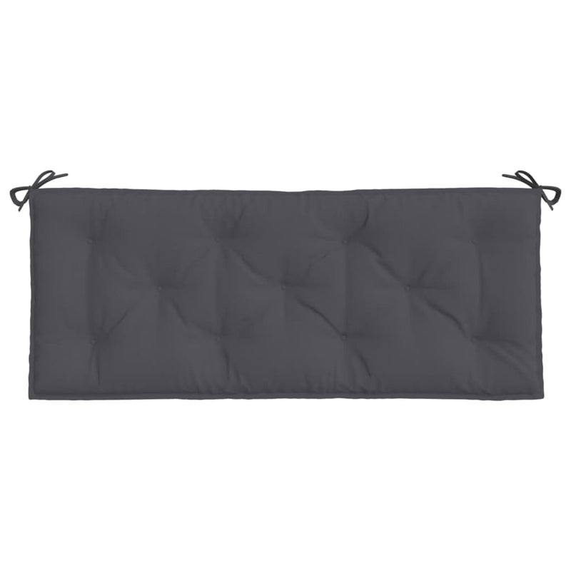 Garden Bench Cushions 2pcs Anthracite 120x50x7cm Oxford Fabric Payday Deals