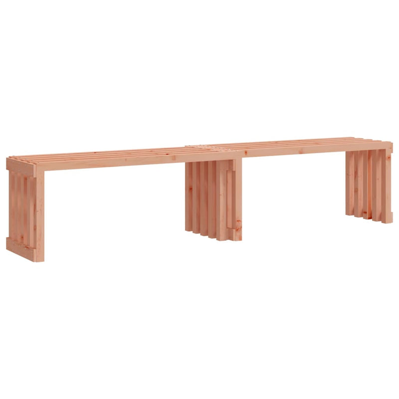 Garden Bench Extendable 212.5x40.5x45 cm Solid Wood Douglas Payday Deals