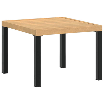 Garden Bench Set with Cushions 4 pcs Black Powder-coated Steel Payday Deals